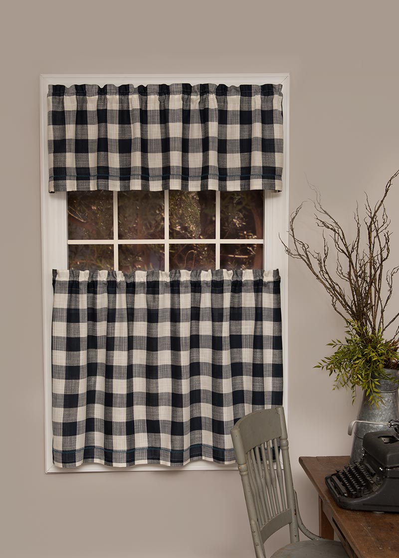 Buffalo Check Valance Heritage Lace