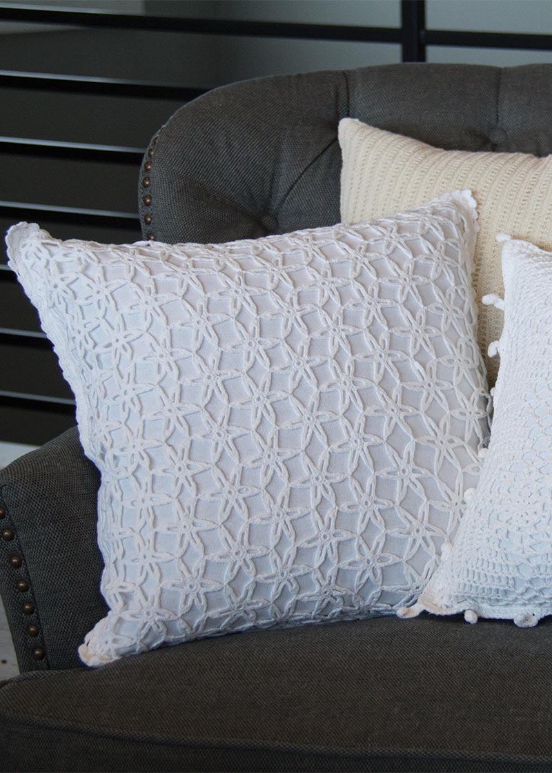 Crochet Envy Starfish Pillow Heritage Lace