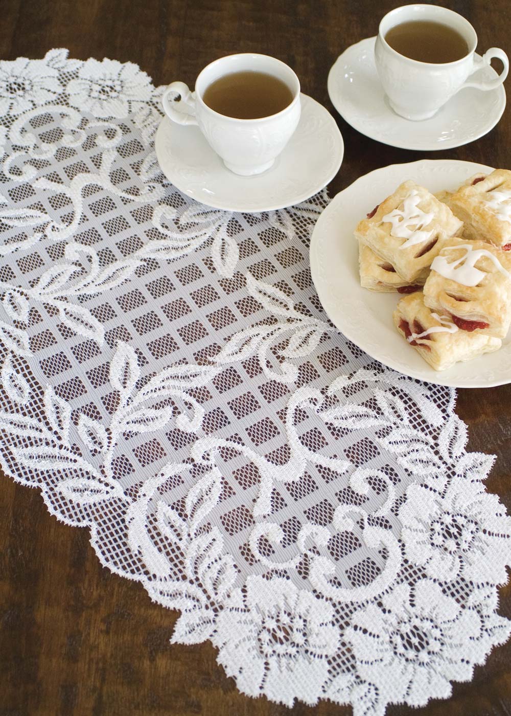 Floral Trellis Doily Heritage Lace