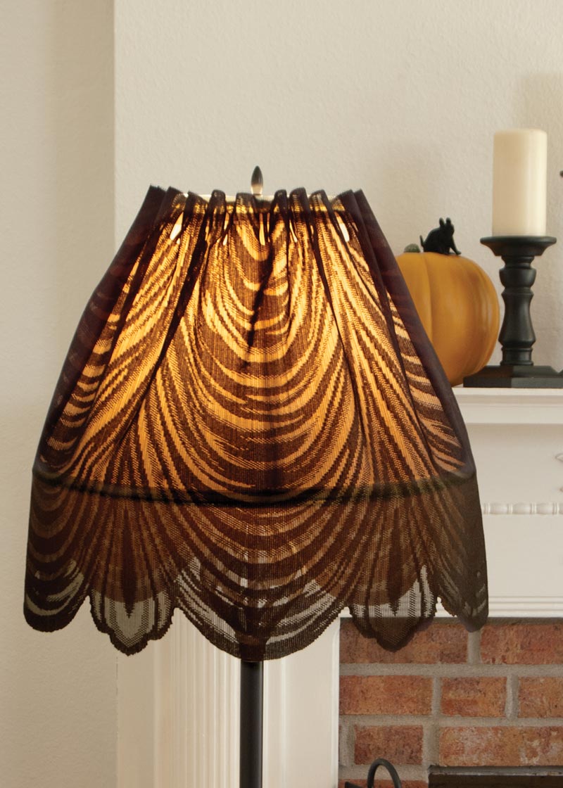 Phantom Drape Lampshade Topper Heritage Lace