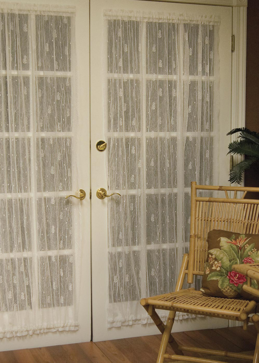 Pineapple Door Panel Heritage Lace