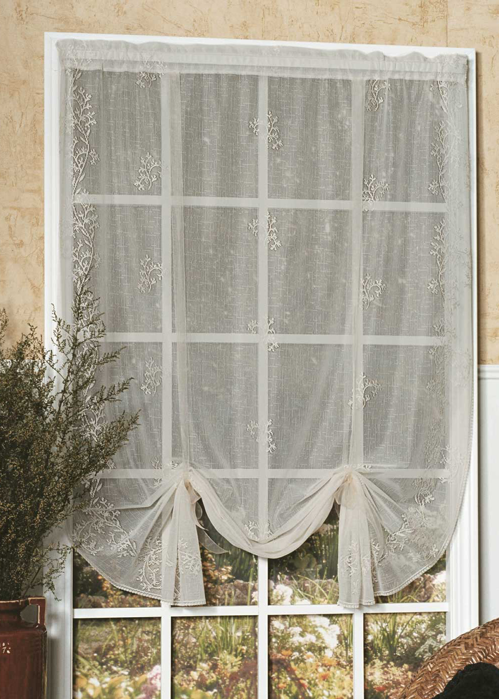 Lace Curtain Drape Shade Divine Sheer From Sheer Divine Collection