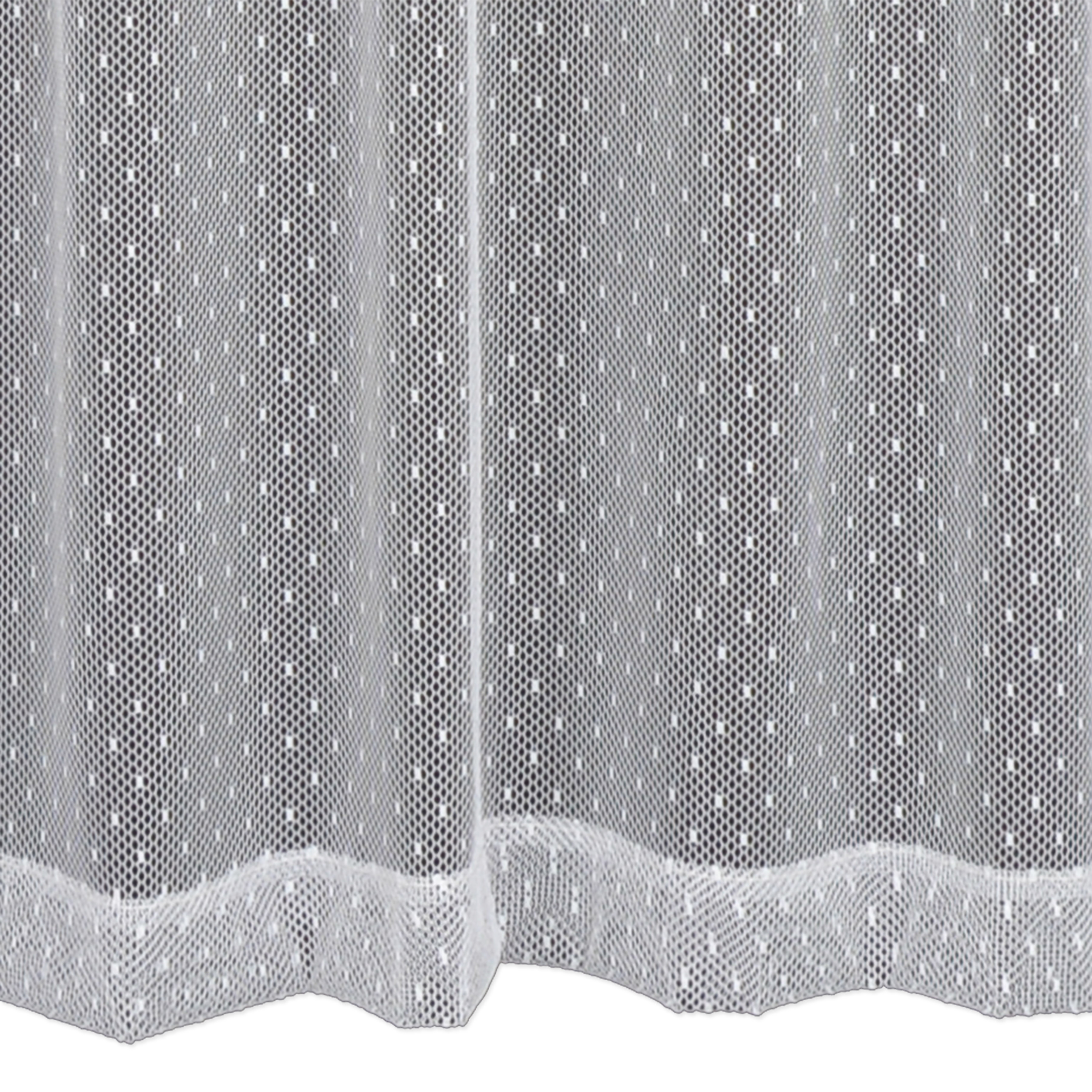 Point D'esprit Black Dotted Mesh 1-Way Stretch 66 Wide Polyester Fabric by  the Yard (2342R-11E-Black) D162.31