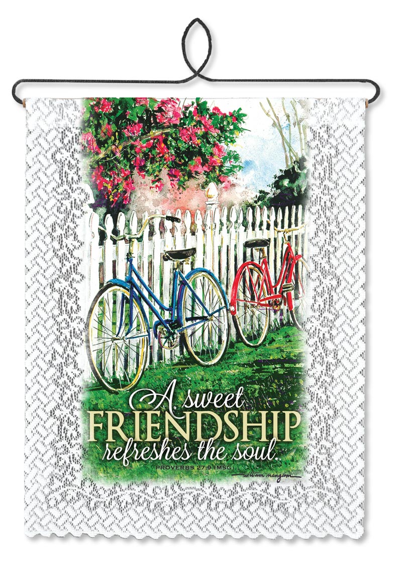 Sweet Friendship Wall Hanging Heritage Lace