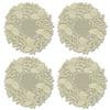 lace-doily-set-holiday-table-linens-green-ivory-highland-pine