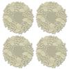 lace-doily-set-holiday-table-linens-green-ivory-highland-pine